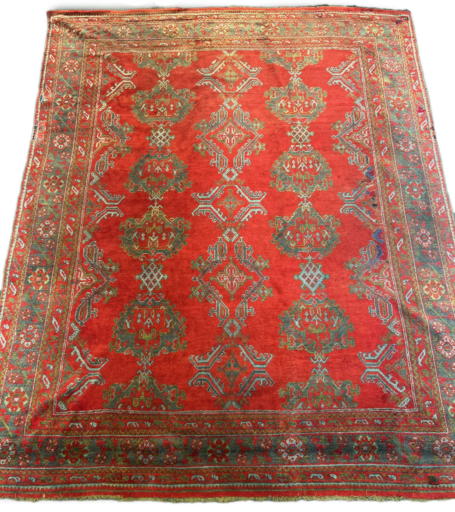 A large Turkish carpet